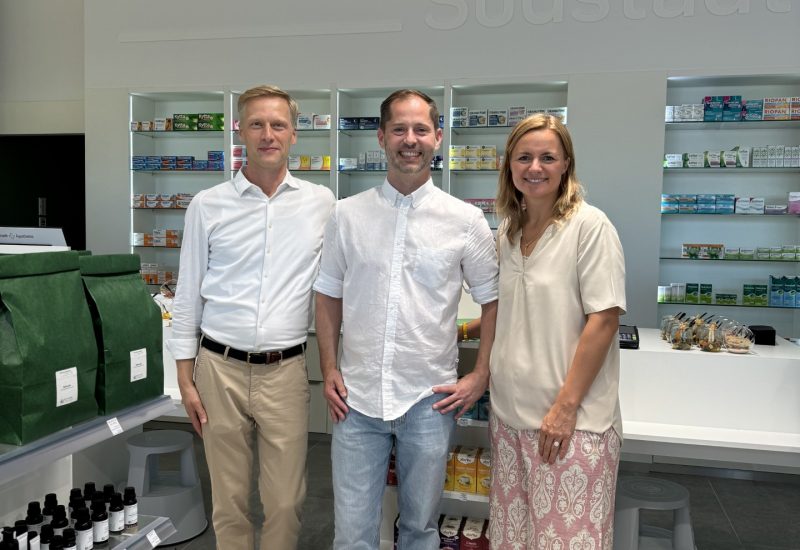 Eröffnung der Apotheke mit Dr. Schnaith